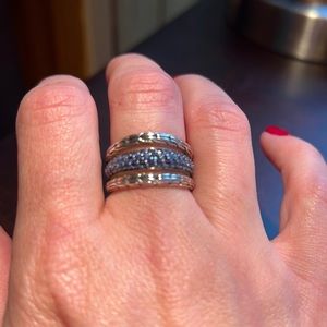 John Hardy Chain Stacked Ring